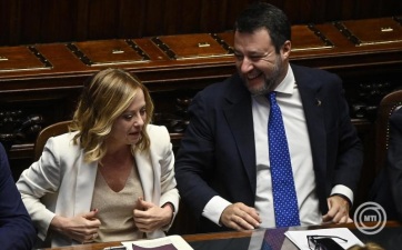 Matteo Salvini konkrét békejavaslatot sürgetett az ukrán elnöktől - A cikkhez tartozó kép