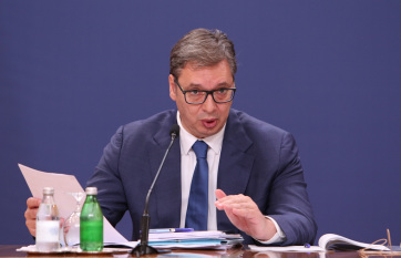 Vučić televíziós beszéde: Újabb támogatás a koszovói szerbeknek és újabb követelések a nemzetközi közösség felé - A cikkhez tartozó kép