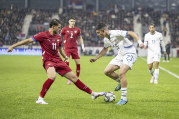 Nemzetek Ligája: Szerbia 2:0-ra legyőzte Svájcot - A cikkhez tartozó kép