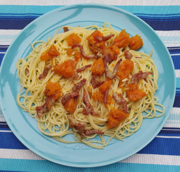 Sütőtökös spagetti - A cikkhez tartozó kép