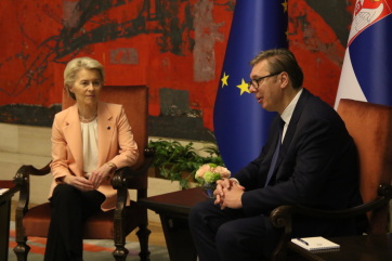 Von der Leyen: Azért jöttem, mert hiszem, hogy Szerbia jövője az EU-ban van (Frissítve) - A cikkhez tartozó kép