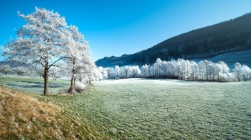 Mínusz 10 Celsius-fokot mértek kedd reggel Csíkszeredában - A cikkhez tartozó kép