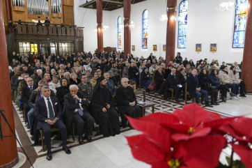 Első miséjét celebrálta bíborosként Német László - A cikkhez tartozó kép