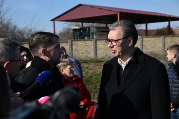 A szerb államfő a Tisza menti körzet északi részének fejlesztési lehetőségeiről  - A cikkhez tartozó kép